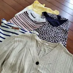 まとめ売り　カットソー　カーディガン 　半袖　長袖　M〜Fサイズ