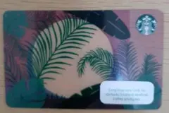 スタバカード　スターバックスカード 海外限定　フランス　PIN未削り