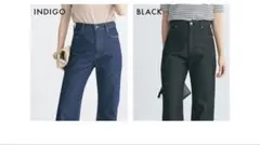 ベースメントオンライン　ストレートデニム　M sizeのサムネイル
