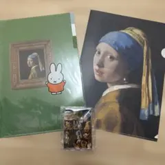 ミッフィー フェルメール展 クリアファイル 4種セット - メルカリ