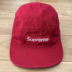 【希少色】Supreme Washed Chino Twill Camp Cap