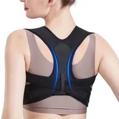 姿勢矯正ベルト　猫背矯正　背筋サポーター　姿勢ベルト　男女兼用　巻き肩対策