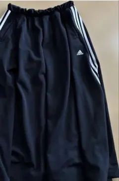 アディダス ロングスカート 黒 L