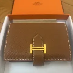 HERMES エルメス べアン コンパクト 極美品 定価30万 財布 エプソン 