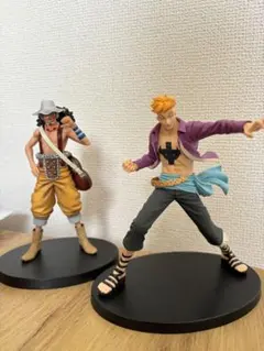 【送料込み】ワンピース マルコ ウソップ 2体セット