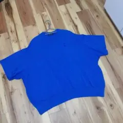 【本日限定値下】MAISON SPECIAL 青 オーバーサイズ 半袖 トップス