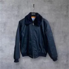 美品 Sears シアーズ ブルゾン ネイビー B-15 フライトジャケット