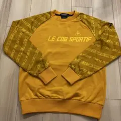 le coq sportif ゴルフウェア 長袖トレーナー イエロー M