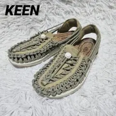 美品 KEEN キーン UNEEK 2 HARVEST サンダル