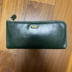 BARCOS ダークグリーン 長財布