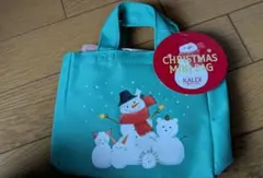 新品 カルディ クリスマスミニバッグ KALDI
