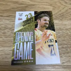 ジェイテクト　スティングス　Vコレ　リアルカード