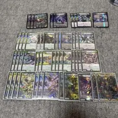 5cザーディクリカ デッキ デュエマ 3重スリーブ付き - メルカリ