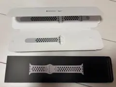 Apple Watch Nike バンド ホワイト/ブラック 穴あき デザイン