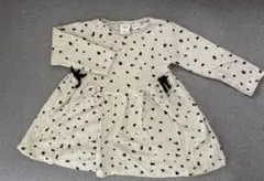 ZARA ドット柄ワンピース 9-12ヶ月