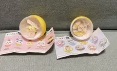 ちいかわ×くら寿司｜びっくらポン景品｜オリジナルフィギュア、缶バッジうさぎセット