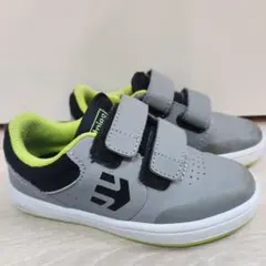 etnies ☆16.5cm キッズ スニーカー グレー ベルクロのサムネイル
