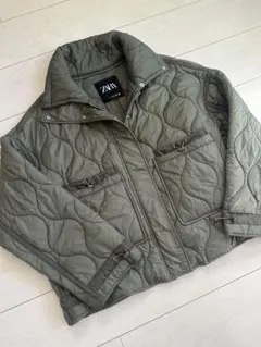 zara キルティングジャケット