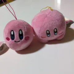 カービィ ぬいぐるみ ストラップ付き 約8cm