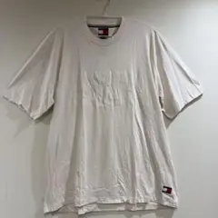 【新品】トミーヒルフィガー×ショーンメンデス　大きいサイズ　Tシャツ　生成り白