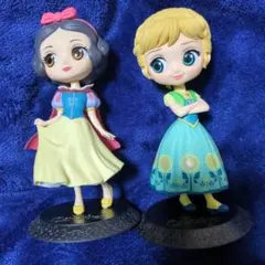 Qposket　ディズニープリンセス　2体セット