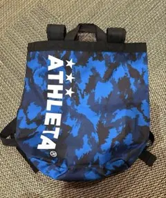 ATHLETA アスレタ 2WAY リュックサック 迷彩 ブルー　トートバッグ