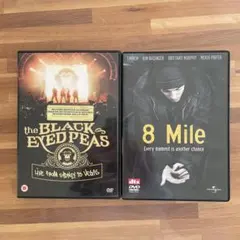 8Mile、the black eyed peas LiveDVD 2枚セット