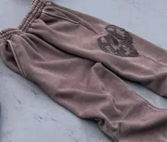 HTH vintage Heart Logo パンツ　スウェット　ブラウン