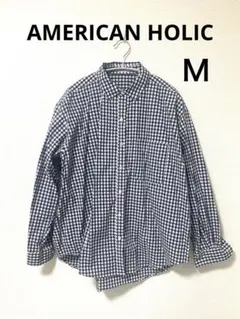 ☆新品・未使用品☆AMERICAN HOLIC シャツ　チェックＭサイズ