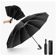 新品未使用❣️ 折りたたみ傘 ワンタッチ自動開閉 折り畳み傘 超大サイズ 晴雨兼用
