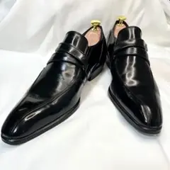牛革 25センチ 黒❤️レザーモンクストラップシューズ 日本製 おしゃれ