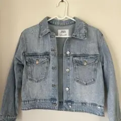 ZARA デニムジャケット サイズ9 ライトブルー