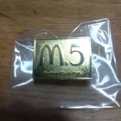 未使用 マクドナルド　非売品 ピンバッジ 4個セット m1 m3 m5　m10 2025年最新】マクドナルド ピンバッジの人気アイテム - メルカリ