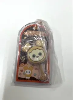 キャラクターキーホルダー ベージュ