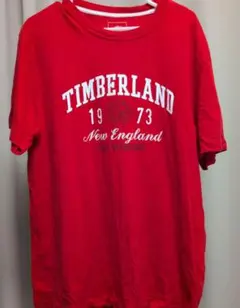 Timberland 赤 Tシャツ Mサイズ