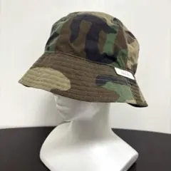 AND TEMA バケットハット カモフラ柄