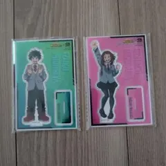 僕のヒーローアカデミア✕くら寿司コラボ　アクリルスタンド 2個セット