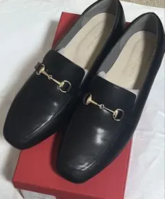 【本日限定値下げ】オリエンタルトラフィック 跳べるパンプス ローファー ブラックのサムネイル