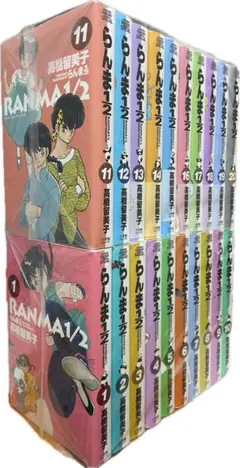 【新品&美品】らんま1/2 ワイド版　全巻セット Amazon.co.jp: 全巻初版本 らんま1/2 ワイド版全巻セット 高橋