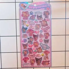うるちゅるpopシール　日焼け　サンリオ