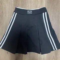 値下げ！【未使用】mezzo piano junior スウェット　キュロット黒のサムネイル
