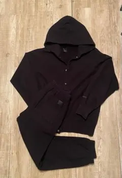 エヌハリウッド コンパイル ナイロン セットアップ 38 ブラック 定価10