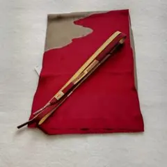 おしゃれな高級正絹手組帯締めと正絹絞り加工帯揚げセット在庫処分品0383