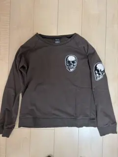 ナンバーナイン 2004ss DREAM期 ドクロワッペントレーナー