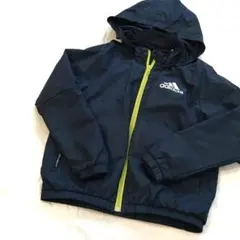 adidas ネイビー ジャケット 130cm