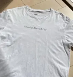 【極美品】SATURDAYS NEW YORK CITY Tシャツ ホワイト L