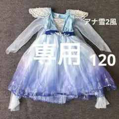 アナ雪2風　ドレス　120