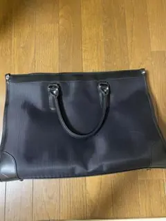 ビジネスバッグ 黒 2コンパートメント