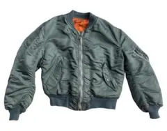 米軍空軍本物MA-1フライトジャケットALPHA社1970年官給品Mサイズ