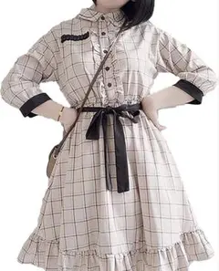 ワンピース　ロリータ　甘ロリ　4L